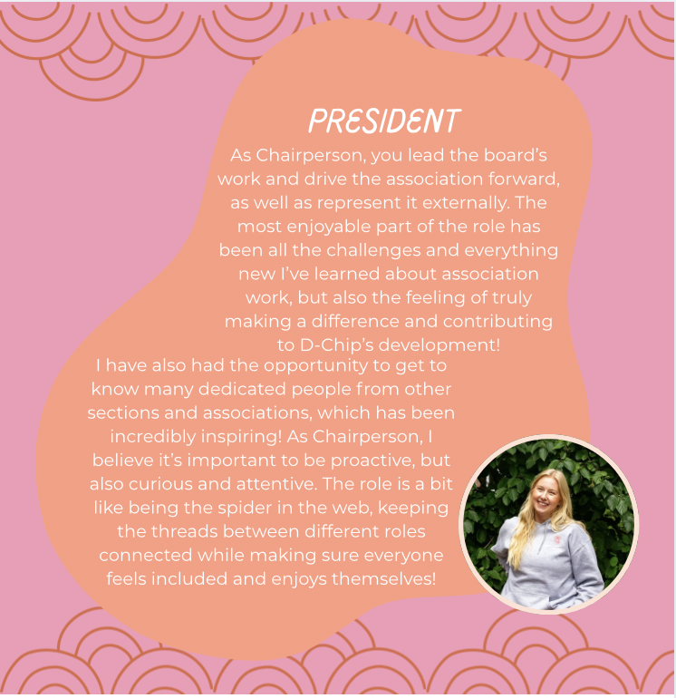 Information on the President post